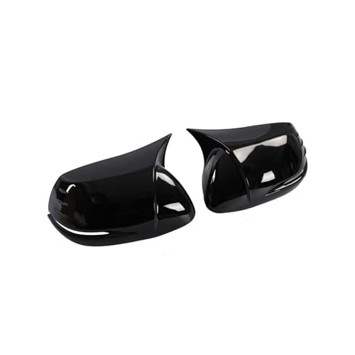 Auto Spiegelkappen Für CRV Für CR-V 2017 2018 2019 2020 Auto Rück Seite Spiegel Abdeckung Flügel Kappe Außentür Aufkleber Fall trim Carbon Faser Seitenspiegelkappe(Gloss Black) von SAFATBZ