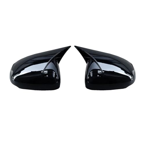 Auto Spiegelkappen Für EINE Klasse Für W177 Für A180 Für A200 Für A220 Für A250 2019 + Auto Styling Auto Rückspiegel kunststoff Aufkleber Trim Abdeckung Seitenspiegelkappe(ABS Black) von SAFATBZ