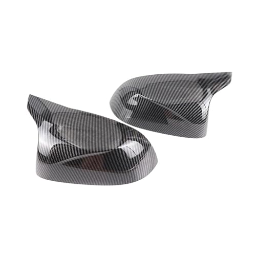 Auto Spiegelkappen Für F15 Für X5 F16 Für X6 F25 Für X3 F26 Für X4 2014-2018 Teile Styling auto Seite Tür Rück Seite Spiegel Abdeckung Kappe Seitenspiegelkappe(1 set Carbon pattern) von SAFATBZ