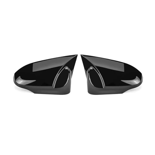 Auto Spiegelkappen Für Für Camry 2012 2013 2014 2015 2016 2017 Glänzend/Carbon Tür Seite Flügel Rückspiegel Abdeckung kappe Spiegel Kappe Abdeckung Seitenspiegelkappe(Glossy Black) von SAFATBZ