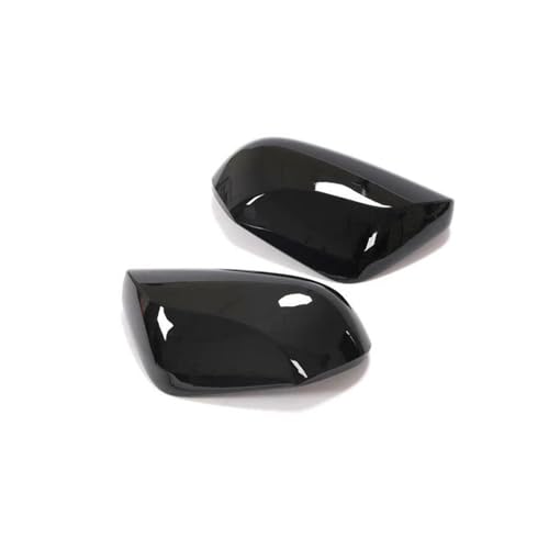 Auto Spiegelkappen Für Für Camry 2018 2019 2020 2021 Carbon Faser Glanz Schwarz Auto Seite Spiegel Abdeckung Rück Seite Spiegel Abdeckungen kappe Seitenspiegelkappe(Gloss Black) von SAFATBZ