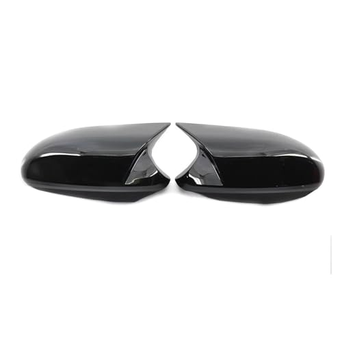 Auto Spiegelkappen Für Für E81 Für E82 Für E87 Für E88 Für E90 Für E91 Für E92 Für E93 Für PRE-LCI Glanz Schwarz Auto Rückspiegel Abdeckung Kappen Seitenspiegelkappe von SAFATBZ