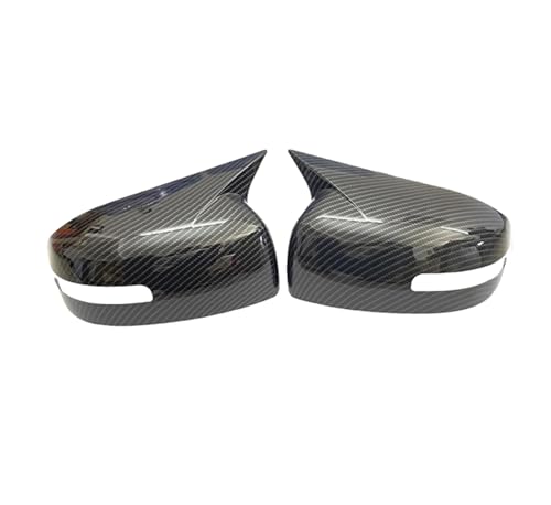 Auto Spiegelkappen Für Für Lancer X 10 EX Für EVO 2008-2016 Shell Aufkleber Auto Styling Zubehör Auto Teil Rück seite Spiegel Trim Abdeckung Seitenspiegelkappe(With lamp 13-16) von SAFATBZ