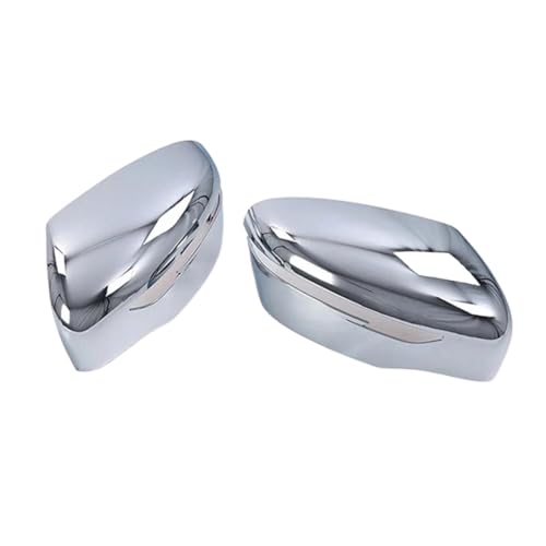 Auto Spiegelkappen Für Für Qashqai Für J11 Für X-trail Für X-trail Für t32 2014-2020 ABS Auto Faser Seite Rückspiegel Kappe Abdeckung Trim Seitenspiegelkappe(Silver) von SAFATBZ