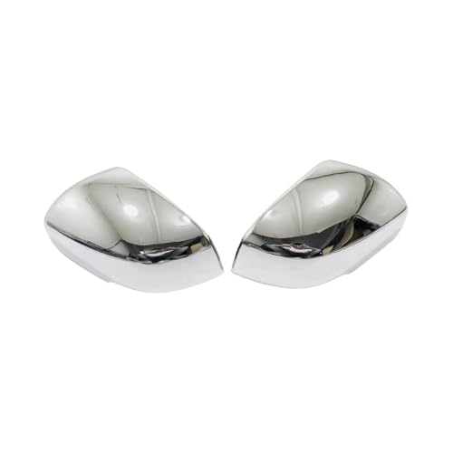 Auto Spiegelkappen Für Haval Für H6 3th Für Jolion 2021 2022 Auto Styling ABS Carbon Faser Schwarz Seite Tür Rückspiegel Shell kappen Abdeckung Trim Seitenspiegelkappe(Silver) von SAFATBZ