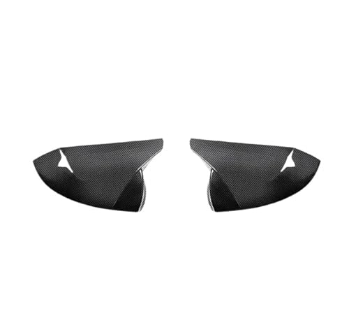 Auto Spiegelkappen Für Hyundai Für Elantra Für Avante Für CN7 2021 Auto Außen ABS Seite Tür Rückspiegel Abdeckung Trim Shell Schutz aufkleber Seitenspiegelkappe(2pcs carbon fiber) von SAFATBZ