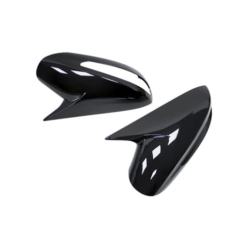 Auto Spiegelkappen Für Hyundai Für Sonata Für DN8 2011-2014 2011 2012 2013 Seite Tür Shell Dekoration Trim Auto Rückspiegel abdeckung Seitenspiegelkappe(Bright black) von SAFATBZ