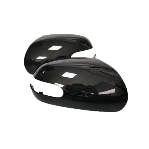 Auto Spiegelkappen Für KIA Für K3 Für Forte Für Cerato Für Ceed 1 2009-2013 Auto Seite Spiegel Abdeckung Flügel Kappe außen Aufkleber Tür Fall Trim Seitenspiegelkappe(Gloss Black) von SAFATBZ