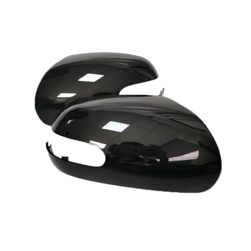 Auto Spiegelkappen Für KIA K3 Für Forte Für Cerato Ceed 1 2009-2013 Auto Rück Seite Spiegel Abdeckung Flügel Kappe Außen aufkleber Tür Fall Trim Seitenspiegelkappe(Gloss Black) von SAFATBZ