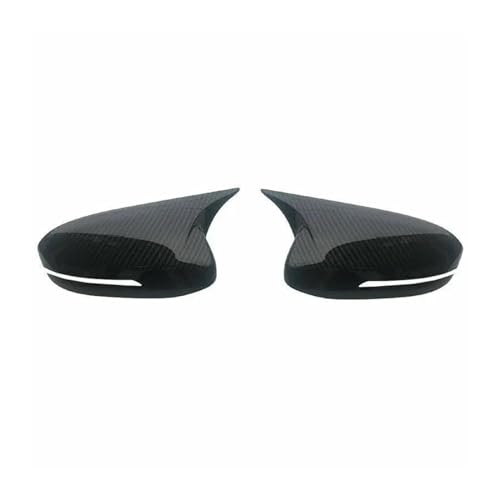 Auto Spiegelkappen Für Kia Für Optima Für K5 2011-2015 Rückspiegel Abdeckungen Auto Paar Ox Horn Außen Rückspiegel Abdeckung trim Kappe Seitenspiegelkappe(Carbon Look) von SAFATBZ