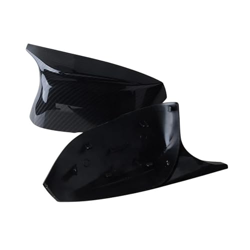 Auto Spiegelkappen Für Lexus IS ES GS LS CT RC F-Sport IS200 IS250 IS300 IS350 2014–2020 Add on Spiegelabdeckungen Auto Seiten Rückspiegel Abdeckkappen Seitenspiegelkappe(Gloss Black) von SAFATBZ