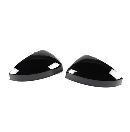 Auto Spiegelkappen Für TT TTS RS TTRS MK3 8S 2015-2023 R8 2016-2023 Carbon Faser Muster Auto Seite rückansicht Rückspiegel Abdeckung Ersetzen Seitenspiegelkappe(Glossy Black) von SAFATBZ