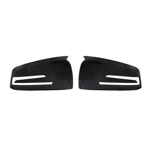 Auto Spiegelkappen Für W176 W246 W212 W204 C117 X156 X204 W221 ABCES Für CLA Für GLA GLK Klasse Rück Seite Spiegel abdeckung Flügel Kappe Trim Seitenspiegelkappe(Gloss Black) von SAFATBZ