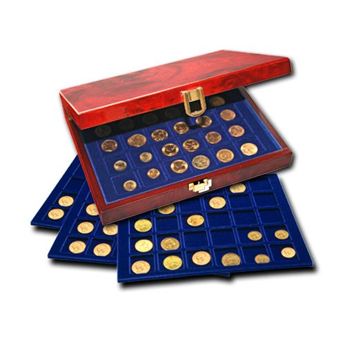 SAFE Münzen-Kassette Premium für Münzen mit verschiedenen Durchmessern von SAFE