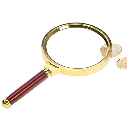 Stillupe "Gold Edition", XL: Linsendurchmesser 85 mm, Vergrößerung 3-fach Stillupe "Gold Edition", XL: Linsendurchmesser 85 mm, Vergrößerung 3-fach von SAFE