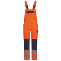 Bautzen Warnschutz-Latzhose Safestyle Orange/Marine en iso 20471 Gr.42 von SAFESTYLE