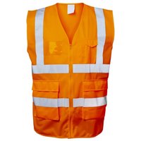 Ewald Warnschutzweste Orange Safestyle en iso 20471/2 en iso 13688 23511 Gr.S von SAFESTYLE