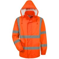 Hauke Warnschutz-Regenjacke Safestyle Orange, en 471/3, en 343/3, Gr.M von SAFESTYLE