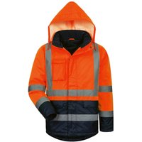 Safestyle - 23532-6 Gr.6-XXXXL(70/72) stefan Warnschutzparka Orange/Marine von SAFESTYLE