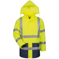 SEBASTIAN 2-in-1 Warnschutz-Parka SAFESTYLE® EN 471/3, EN 343/3, Gelb Gr.XXL von SAFESTYLE