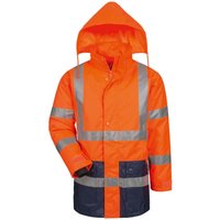 ALEXANDER 2-in-1 Warnschutz-Parka SAFESTYLE® EN 471/3, EN 343/3, Orange Gr.XL von SAFESTYLE