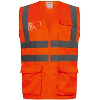 Ansgar Warnschutzweste orange 23516 Gr.XL Safestyle en iso 20471/2, en iso 136 von SAFESTYLE