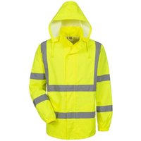 Onno Warnschutz-Regenjacke Safestyle Gelb, en 20471/3, en 343/3, Gr.3XL von SAFESTYLE