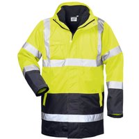 Spencer 4-IN-1 warnschutzparka gelb/marine Gr. 0-S (46/48) 23548-0 Gr. 0-S (46/48) - Safestyle von SAFESTYLE