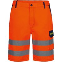 WALSRODE Warnschutz-Shorts SAFESTYLE® Orange/Marine EN ISO 20471 Gr.64 von SAFESTYLE