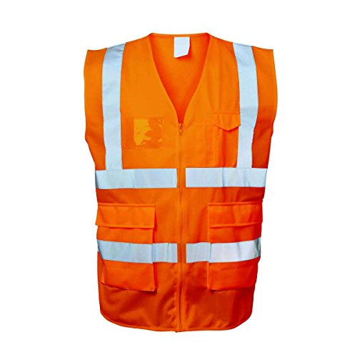 Warnschutzweste *Ewald* SAFESTYLE®, EN ISO 20471/2, EN ISO 13688 fluoreszierend orange, Größe S von SAFESTYLE