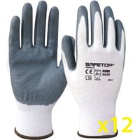Nitri Fit G156B Professionelle Nitrilhandschuhe - Gr¤e 6 (Pack 12 Paare) - Safetop von SAFETOP