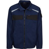 safety and more Arbeitsjacke »EXTREME«, marineblau/schwarz, Polyester/Baumwolle, Gr. M von safety and more