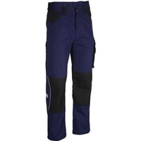 safety and more Berufshose »EXTREME«, Polyester/Baumwolle, marine/schwarz - blau von safety and more