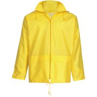 safety and more Regenjacke »Basic«, gelb, Polyester, Gr. L von safety and more