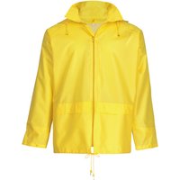 safety and more Regenjacke »Basic«, gelb, Polyester, Gr. M von safety and more
