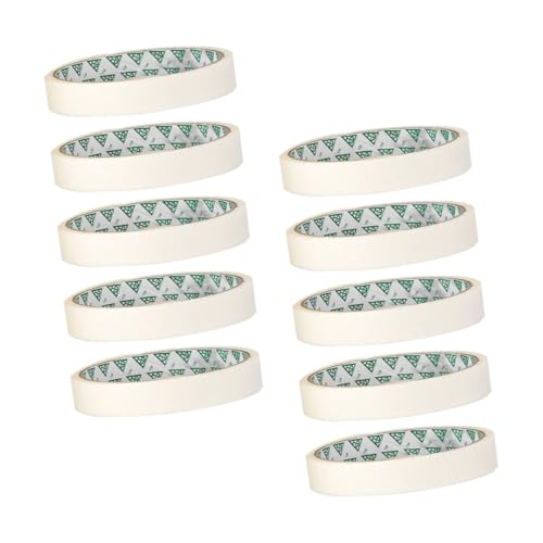 SAFIGLE 10 Stück Teiliges Maskierband Vielseitiges DIY Abdeckband für Malerei Basteln und Dekoration Handreißbar Beschreibbar mit Stift für Schule und Heimgebrauch SAFIGLE 10 Stück Teiliges Maskierband Vielseitiges DIY Abdeckband für Malerei Basteln und Dekoration Handreißbar Beschreibbar mit Stift für Schule und Heimgebrauch von SAFIGLE