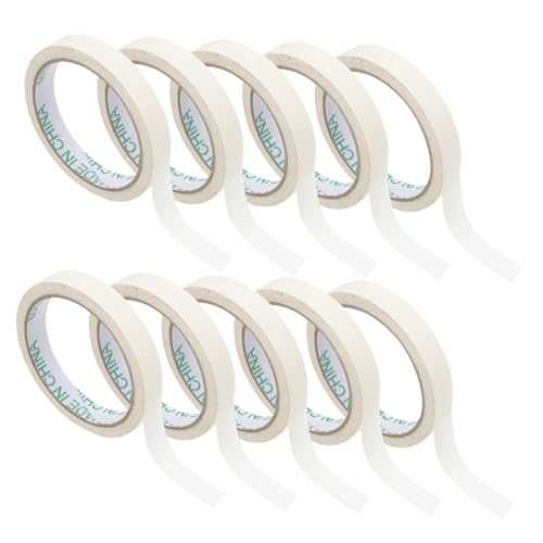 SAFIGLE 10 Stück Teiliges Weißes Einseitiges Krepppapier malerkrepp Handreißbar Hochklebend Abdeckend für Möbel sprühlackierung Basteln Markieren Vielseitig Einsetzbar SAFIGLE 10 Stück Teiliges Weißes Einseitiges Krepppapier malerkrepp Handreißbar Hochklebend Abdeckend für Möbel sprühlackierung Basteln Markieren Vielseitig Einsetzbar von SAFIGLE