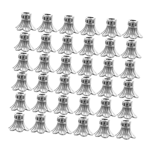 SAFIGLE 100 Stück Abstandskappen Für DIY Abstandskappen Für Halsketten Perlenkappen Für Schmuck Blumen Perlenkappen Aus Legierung Blumen Perlenkappe Schmuckherstellung Metallkappen SAFIGLE 100 Stück Abstandskappen Für DIY Abstandskappen Für Halsketten Perlenkappen Für Schmuck Blumen Perlenkappen Aus Legierung Blumen Perlenkappe Schmuckherstellung Metallkappen von SAFIGLE