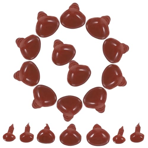 SAFIGLE 100 Stück Teiliges Sicherheitsnase aus Kunststoff für Kuscheltiere und Puppen Sichere Bastel nasen in Kaffee Langlebig und Praktisch für DIY Plüschtiere für Familien SAFIGLE 100 Stück Teiliges Sicherheitsnase aus Kunststoff für Kuscheltiere und Puppen Sichere Bastel nasen in Kaffee Langlebig und Praktisch für DIY Plüschtiere für Familien von SAFIGLE