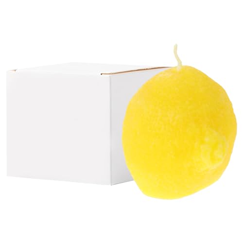 SAFIGLE 1Pc Zitrone Aromatherapie Kerze Duft Kerzen Zitrone Dekoration Paraffin Gelb SAFIGLE 1Pc Zitrone Aromatherapie Kerze Duft Kerzen Zitrone Dekoration Paraffin Gelb von SAFIGLE