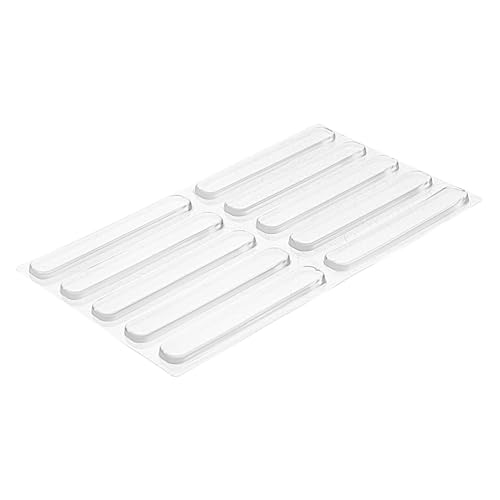 SAFIGLE 2 Blätter Transparenter Silikon Türgriff Schutzpuffer Selbstklebender Wandstopper Wiederverwendbar Kratzfest Geräuschdämpfend für Glas Holz Metall Fliesen Praktische Türstopper von SAFIGLE