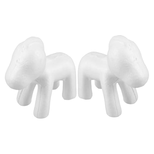 SAFIGLE 2 Stück DIY Einhorn Bastelform Party Dekoration Einhornform Basteln Styropor Einhorn Partyschaum Dekor Form Basteln Modellierschaum von SAFIGLE