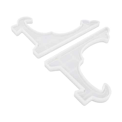 SAFIGLE 2 Stück DIY Silikonform für Dekorative Schmuck Display Ständer Flexibel Langlebig Geeignet als Tisch aufbewahrungsrack für Kleine Schmuckstücke und Kreative Resin Kunsthandwerk von SAFIGLE