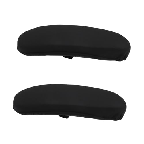 SAFIGLE 2 Stück Ergonomische Armlehnenpolster mit Druckentlastung Abnehmbar und Waschbar Komfortable Armstütze für Büro Wohnzimmerstühle Schaumstoffauflage für Ellbogen Unterarmstütze von SAFIGLE