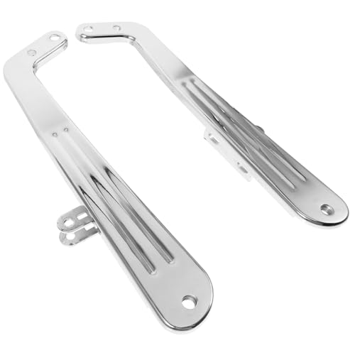 SAFIGLE 2 Stück Handläufe Plattierung Arm Ergonomisch stuhlhussen stühle Teil des Haushaltsstuhls Stuhlversorgung Friseurzubehör Friseurbedarf Eisen Silver von SAFIGLE