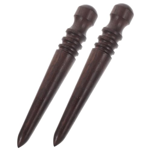 SAFIGLE 2 Stück Holz Leder Burnishing Tool Polierstab Robust Langlebig für DIY Lederhandwerk Kantenpolierer Präzises Schleifen und Glätten von Lederkanten SAFIGLE 2 Stück Holz Leder Burnishing Tool Polierstab Robust Langlebig für DIY Lederhandwerk Kantenpolierer Präzises Schleifen und Glätten von Lederkanten von SAFIGLE