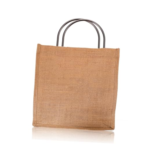 SAFIGLE 2 Stück Metalltaschengriffe Schwarz Kreative DIY Handtaschenhenkel Langlebige Tragegriffe für Selbstgemachte Taschen Praktische Accessoires für Handwerksprojekte von SAFIGLE