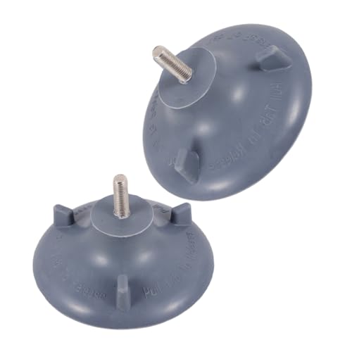 SAFIGLE 2 Stück Saugnapf Gummi Fußpads für Toilettenstuhl rutschfeste Ersatzfüße aus Elastischem Gummi Geeignet für Verschiedene Bodenarten Einfache Reinigung Langlebige SAFIGLE 2 Stück Saugnapf Gummi Fußpads für Toilettenstuhl rutschfeste Ersatzfüße aus Elastischem Gummi Geeignet für Verschiedene Bodenarten Einfache Reinigung Langlebige von SAFIGLE