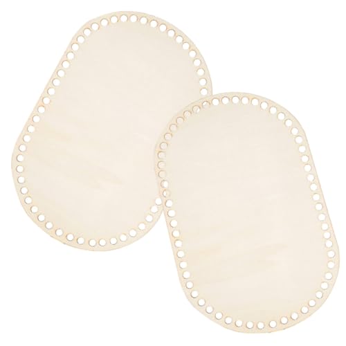 SAFIGLE 2 Stück Teiliges Holzbrett Taschenboden Oval Handgefertigt Langlebig Praktischer Weiden Korb Boden Häkelkorb für DIY Handtaschen Shaper Schüssel Form für Eimer Taschen SAFIGLE 2 Stück Teiliges Holzbrett Taschenboden Oval Handgefertigt Langlebig Praktischer Weiden Korb Boden Häkelkorb für DIY Handtaschen Shaper Schüssel Form für Eimer Taschen von SAFIGLE