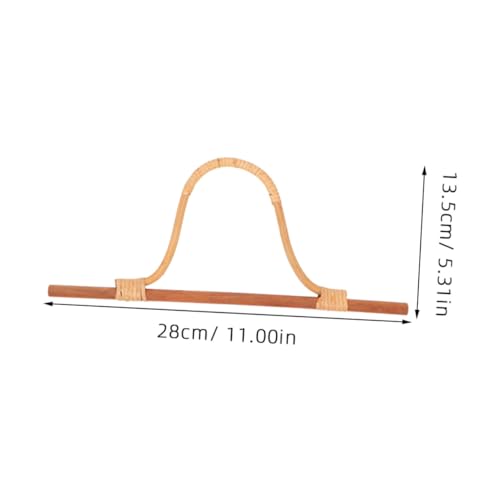 SAFIGLE 2 Stück Teiliges Holzgriff für Taschen D-Form Stabile Holzgriffe für DIY Handtaschen Einfache Montage Ersatzgriff für Gehäkelte Strand Abendtaschen Dekorative SAFIGLE 2 Stück Teiliges Holzgriff für Taschen D-Form Stabile Holzgriffe für DIY Handtaschen Einfache Montage Ersatzgriff für Gehäkelte Strand Abendtaschen Dekorative von SAFIGLE